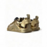 Scarpe da ginnastica basse NS1 in oro metallizzato - EU35/US4.5