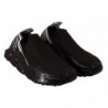 Scarpe da ginnastica basse da donna nere slip on Sorrento - EU35.5/US5