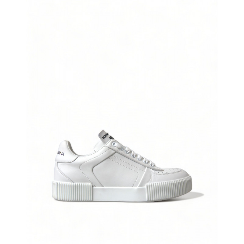 Scarpe da ginnastica da donna pelle bianca logo Miami - EU37/US6.5
