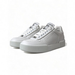 Scarpe da ginnastica da donna pelle bianca logo Miami - EU37/US6.5