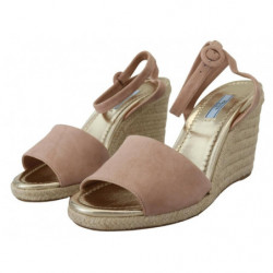 Sandali cinturino alla caviglia pelle scamosciata rosa - EU41.5 / US11