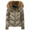 Giacche e cappotto in poliammide marrone - XL