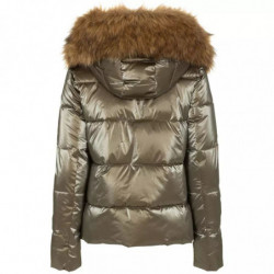 Giacche e cappotto in poliammide marrone - XL