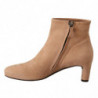 Scarpe con tacco medio in pelle scamosciata beige - EU36/US5.5