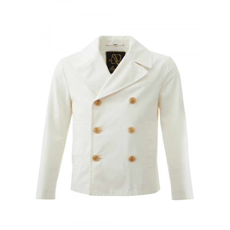 Giacca doppiopetto bianca stile marinaio - IT50 - L