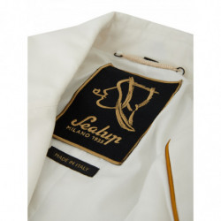 Giacca doppiopetto bianca stile marinaio - IT50 - L
