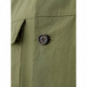 Giacca sahariana in cotone verde - IT50 - L