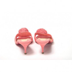 Sandalo tacco forma gattino cinturino color salmone Operette - EU37