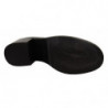 Scarpe borchie stringate tacco medio pelle nera - EU37/US6.5