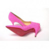 Décolleté con tacchi alti decorati rosa shocking - EU35/US4.5