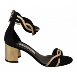 Scarpe tacco cinturino alla...