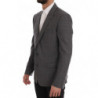 Blazer slim MARTINI in lana grigia - IT52 - L