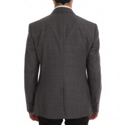 Blazer slim MARTINI in lana grigia - IT52 - L