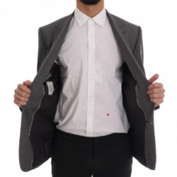 Blazer slim MARTINI in lana grigia - IT52 - L