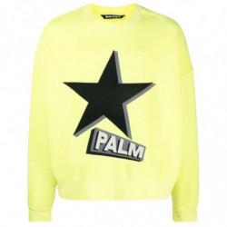 Maglione di cotone giallo - L