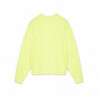 Maglione di cotone giallo - L