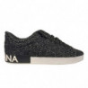 Sneaker in viscosa nera - EU45/US12