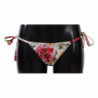 Costume da bagno bikini con stampa floreale bianca - IT1 - XS