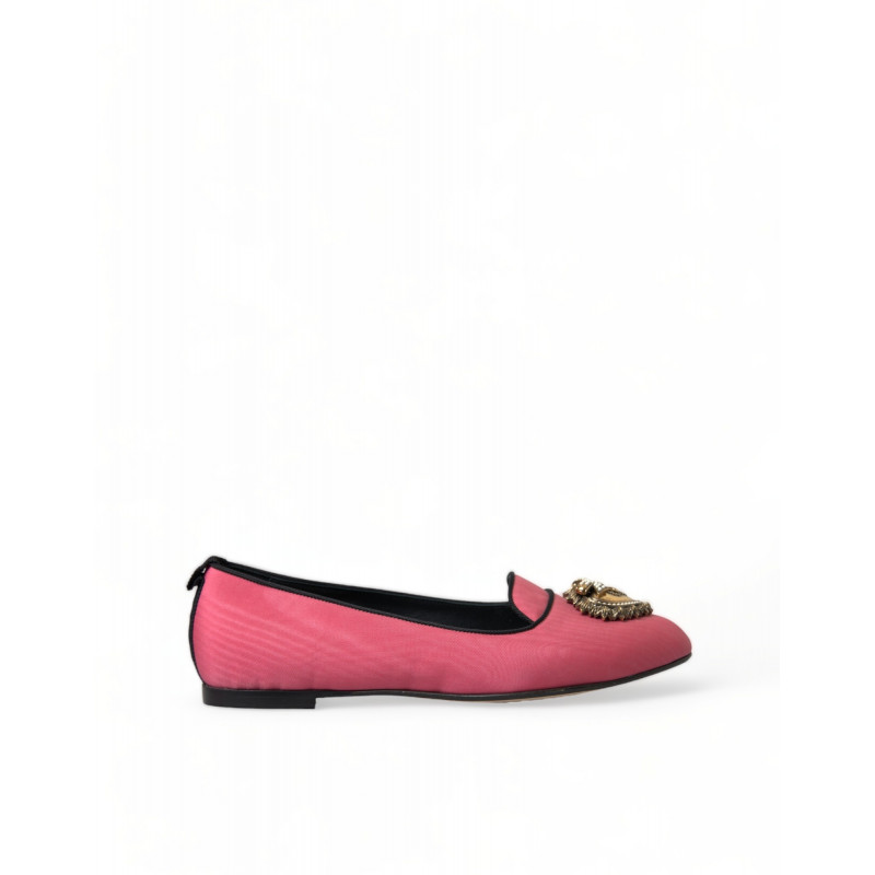 Scarpe basse slip on Devotion rosa nere - EU37.5/US7