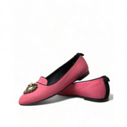 Scarpe basse slip on Devotion rosa nere - EU37.5/US7