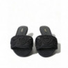 Scarpe sandali con ricamo cuore in cotone nero - EU37/US6.5