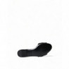 Scarpe sandali con ricamo cuore in cotone nero - EU37/US6.5