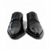 Scarpe basse formali stringate in pelle nera - EU38/US7.5