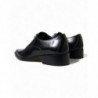 Scarpe basse formali stringate in pelle nera - EU38/US7.5