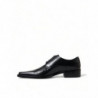 Scarpe basse formali stringate in pelle nera - EU38/US7.5