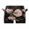 Costume da bagno bikini con stampa rose nere - IT5 - XL