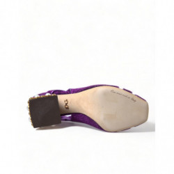 Scarpe sandali cinturino alla caviglia cristallo viola - EU39/US8.5