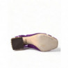 Scarpe sandali cinturino alla caviglia cristallo viola - EU39/US8.5