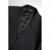 Blazer SICILIA monopetto a righe nere - IT58 - XXL