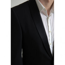 Blazer MARTINI monopetto in lana nera - IT48 - M