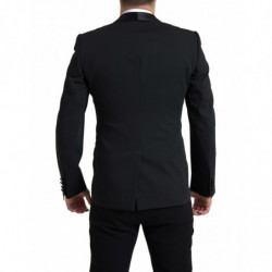 Blazer MARTINI monopetto in lana nera - IT48 - M