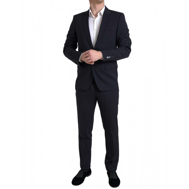 Abito MARTINI monopetto blu 2 pezzi - IT52 - XL