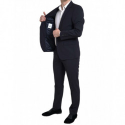 Abito MARTINI monopetto blu 2 pezzi - IT52 - XL