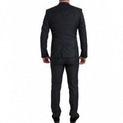 Abito MARTINI monopetto nero 3 pezzi - IT48 - M