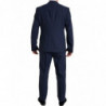 Abito MARTINI monopetto blu 2 pezzi - IT46 - S