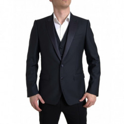 Abito MARTINI monopetto blu...