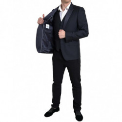 Abito MARTINI monopetto blu 2 pezzi - IT50 - L