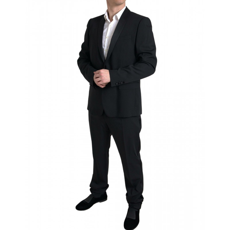 Abito MARTINI monopetto nero in 2 pezzi - IT54 - XL