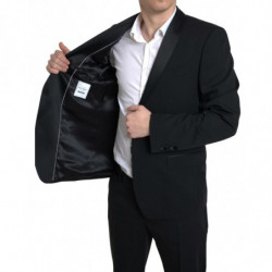 Abito MARTINI monopetto nero in 2 pezzi - IT54 - XL