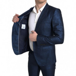 Abito MARTINI monopetto blu 2 pezzi - IT54 - XL