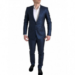 Abito MARTINI monopetto blu...