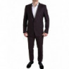 Abito MARTINI monopetto marrone 2 pezzi - IT52 - L
