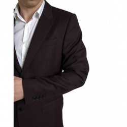 Abito MARTINI monopetto marrone 2 pezzi - IT52 - L