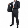 Abito MARTINI monopetto nero in 2 pezzi - IT52 - L