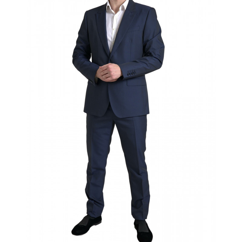 Abito MARTINI monopetto blu 2 pezzi - IT52 - XL