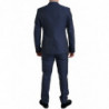Abito MARTINI monopetto blu 2 pezzi - IT52 - XL